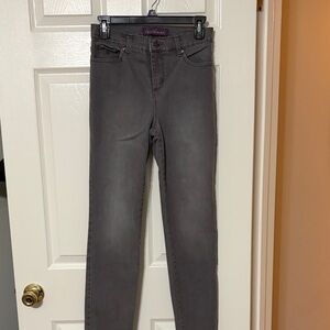 Gloria Vanderbilt Charcoal Skinny Jeans